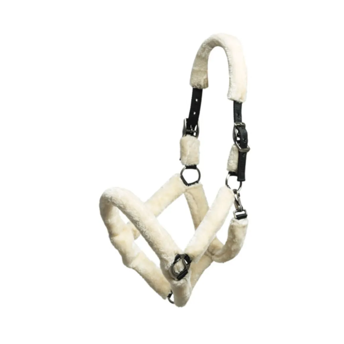 HORSE COMFORT TEDDYPEHMUSTETTU NAILONRIIMU X-FULL