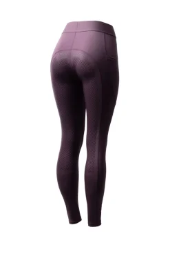 HORZE MAIA NAISTEN RATSASTUSHOUSUT KOKOPAIKOILLA 42 BLACK PLUM