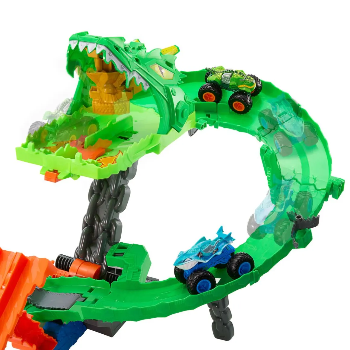 HOT WHEELS MONSTER TRUCKS DRAGON DESTRUCTION -AUTORATA