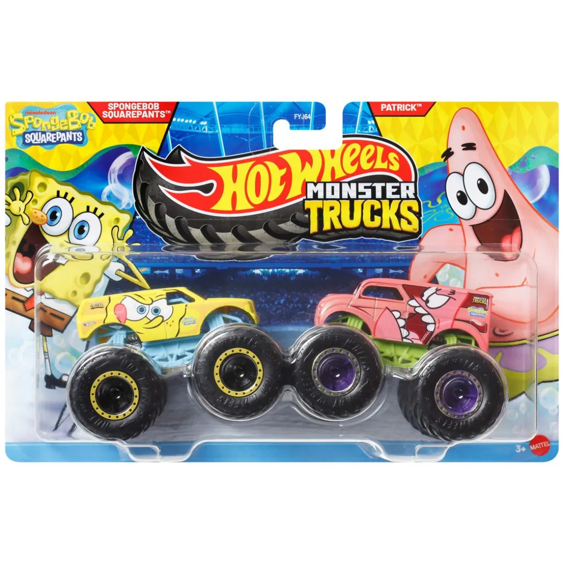 HOT WHEELS MONSTERIAUTO 2 KPL