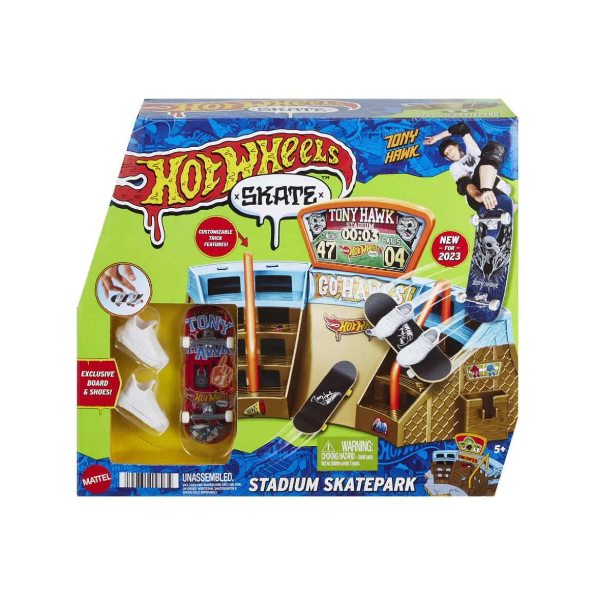 HOT WHEELS SKATE DROP IN -SORMISKEITTISETTI