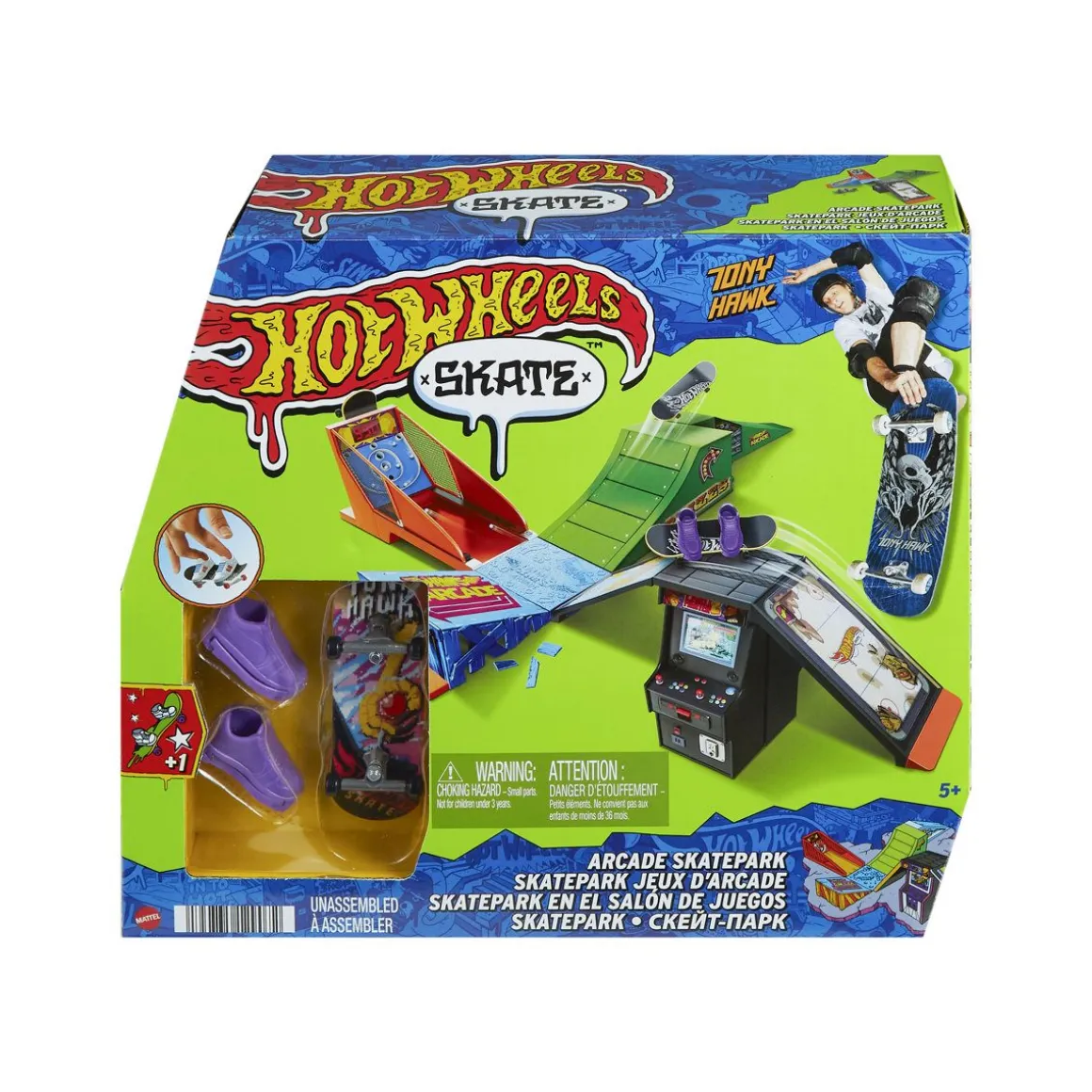 HOT WHEELS SKATE DROP IN -SORMISKEITTISETTI