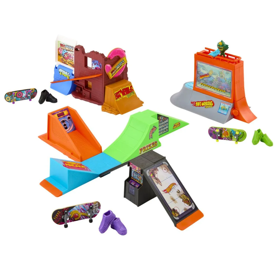 HOT WHEELS SKATE DROP IN -SORMISKEITTISETTI