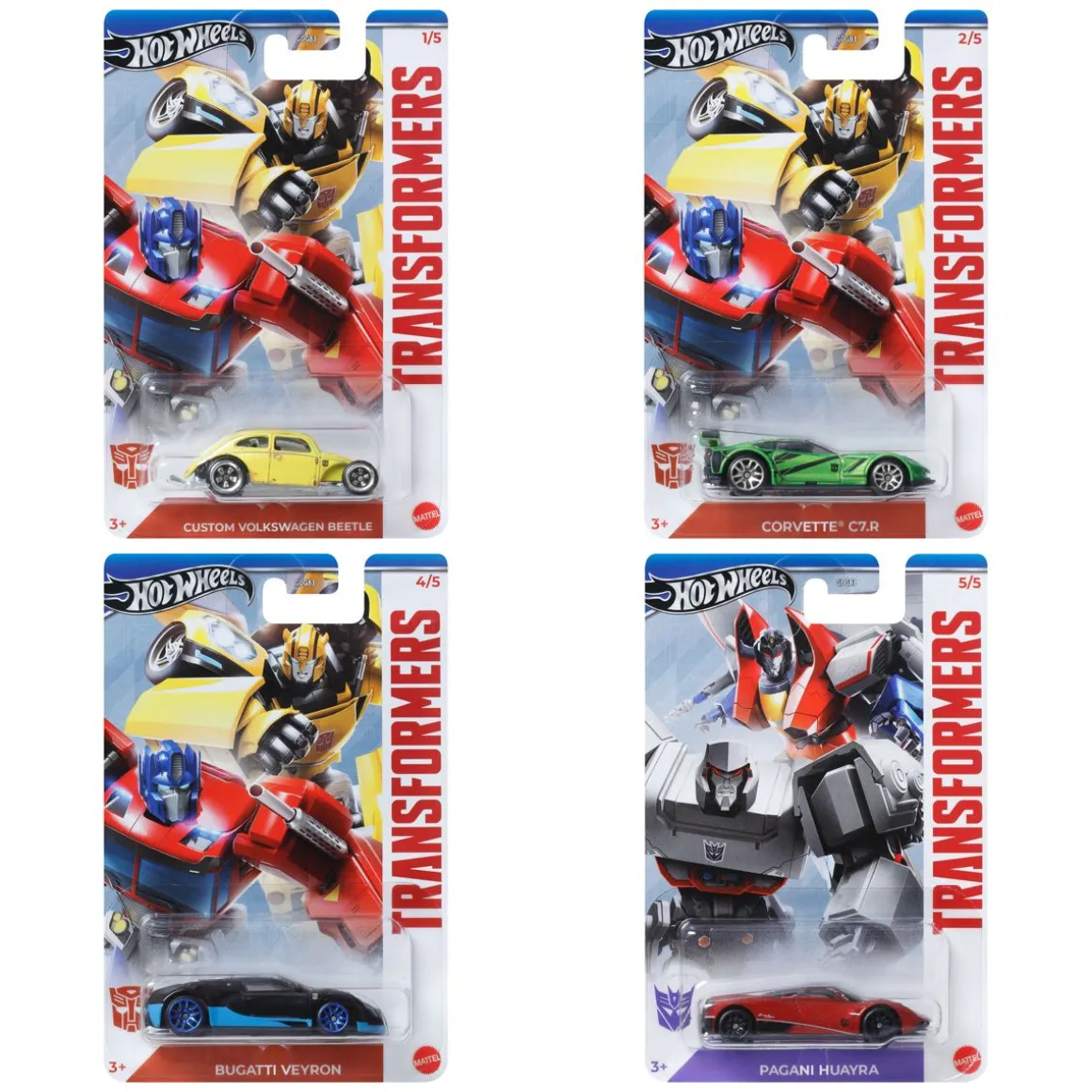 HOT WHEELS PIKKUAUTO 1:64 ENTERTAINMENT