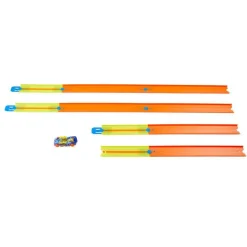HOT WHEELS  TRACK BUILDER BASIC TRACK W. CAR PACK GVG13