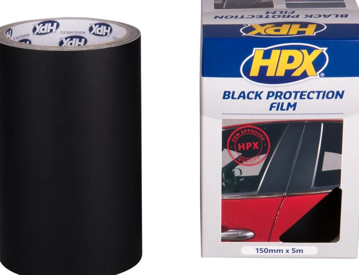 HPX AUTON SUOJATEIPPI 150MM X 5M MUSTA