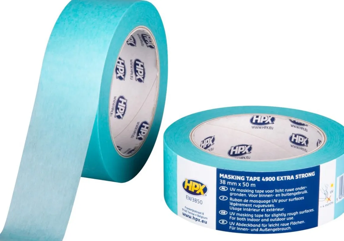 HPX MAALARINTEIPPI 4900 E XTRA TARTTUVA 38MM X 50M VAAL. SIN.