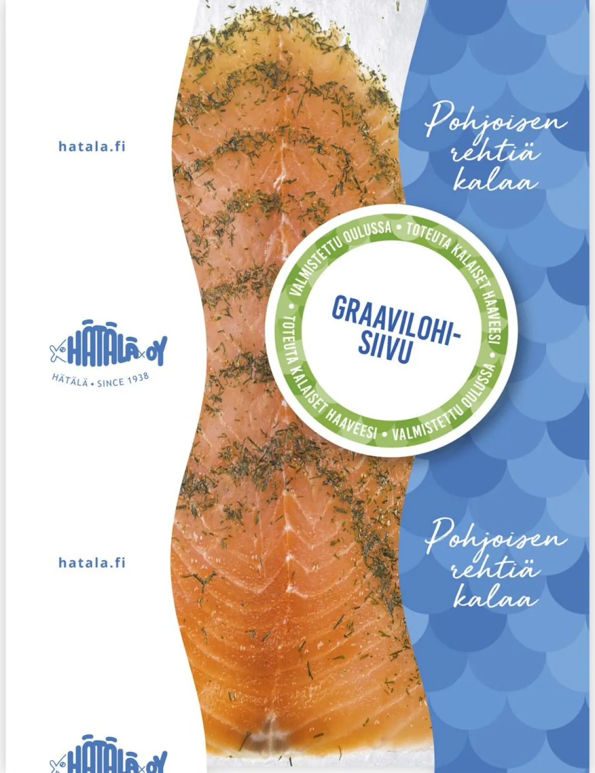 HÄTÄLÄ GRAAVILOHIFILEESIIVU NORJA 100 G