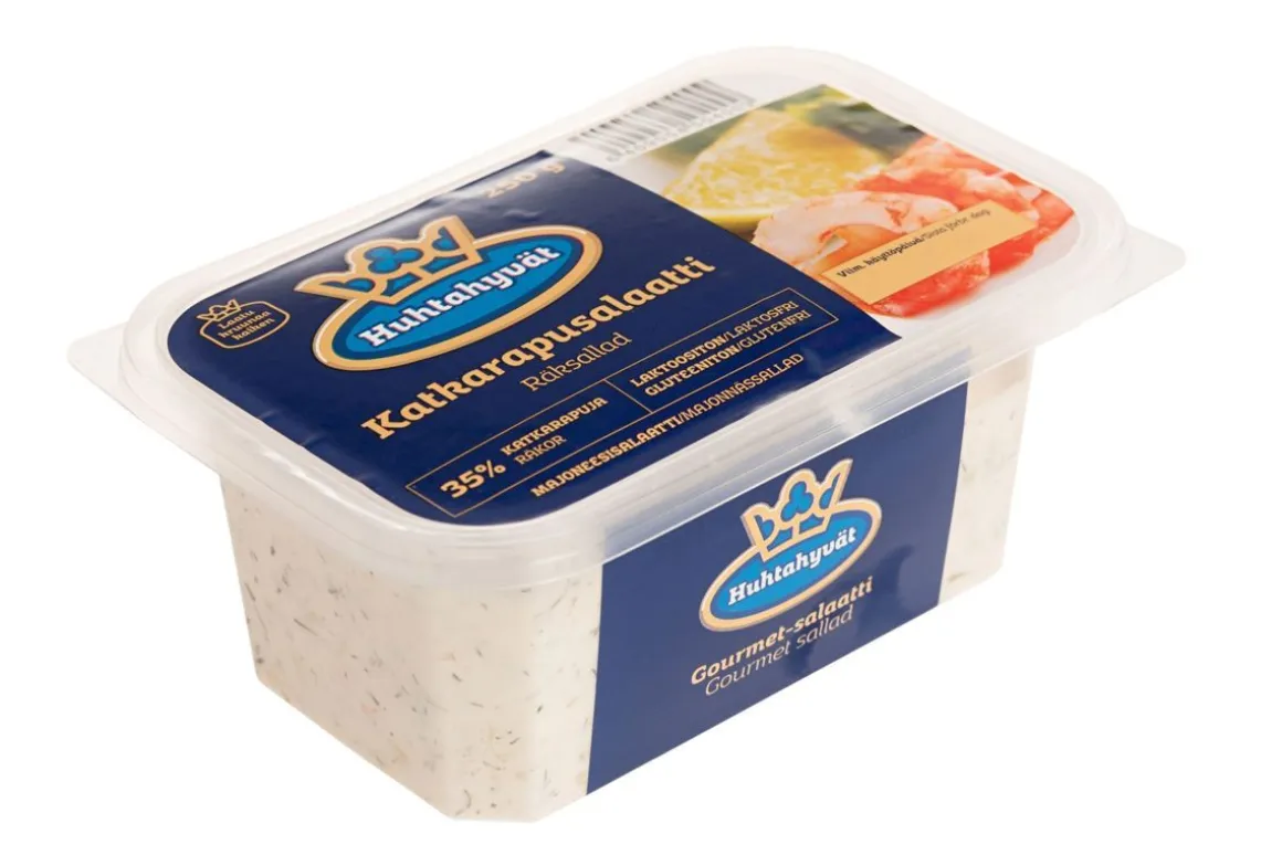 HUHTAHYVÄT GOURMET KATKARAPUSALAATTI 250 G