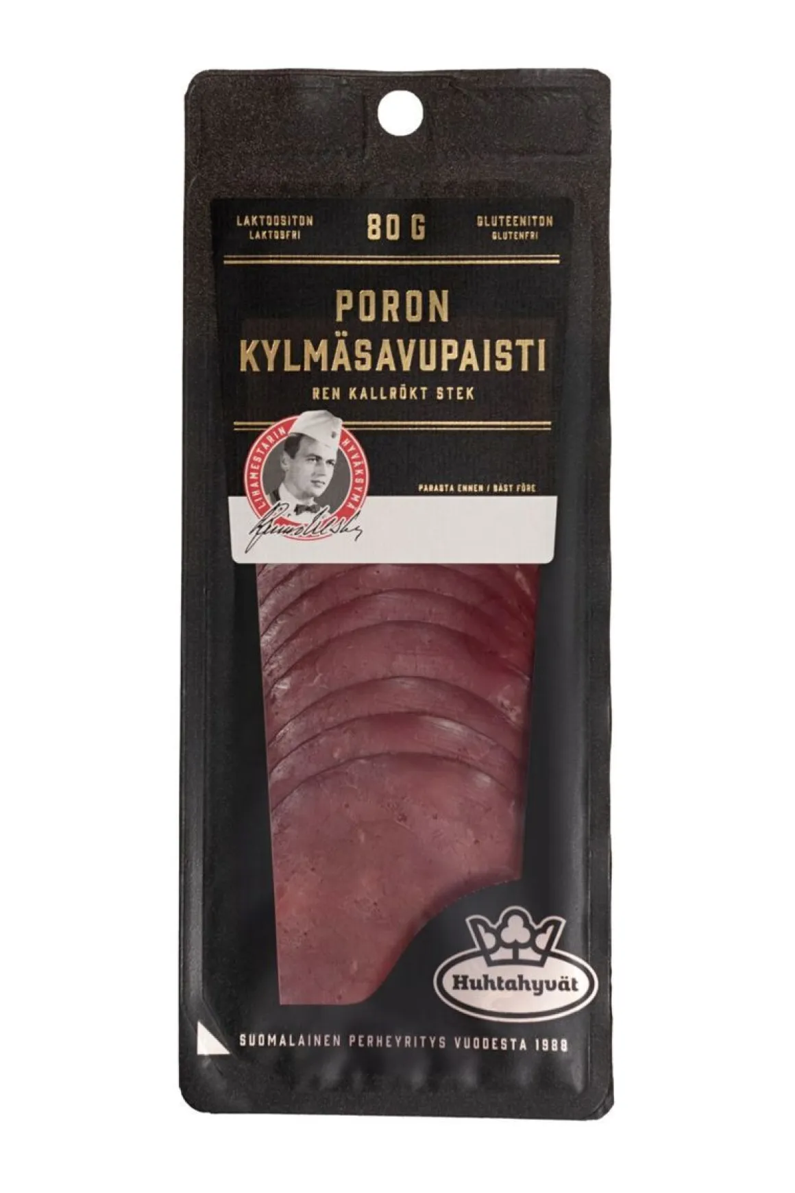 HUHTAHYVÄT LIHAMESTARIN PORON KYLMÄSAVUPAISTI 80 G