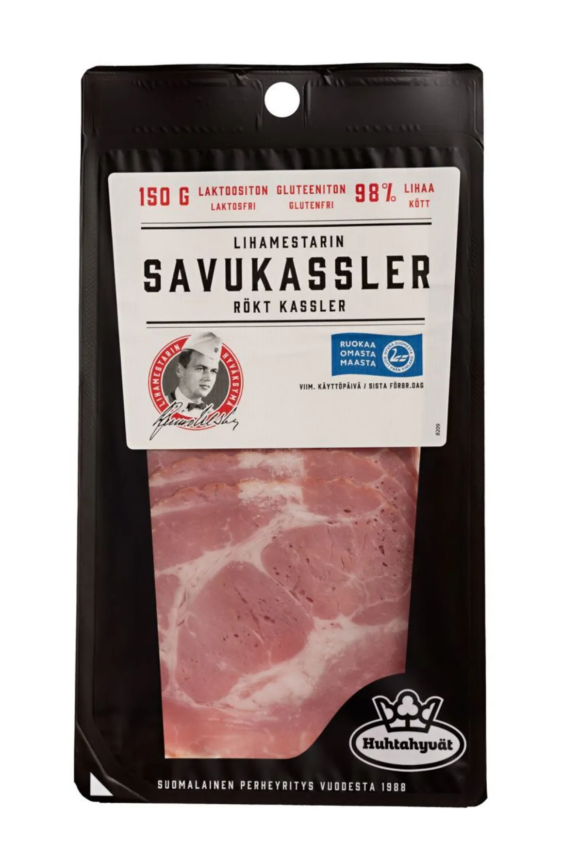 HUHTAHYVÄT LIHAMESTARIN SAVUKASSLER 150 G