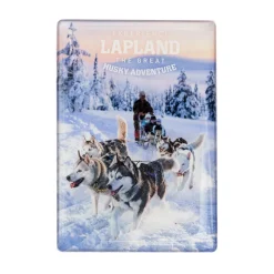 HUSKY SLEIGH LAPLAND EPOXY MAGNEETTI