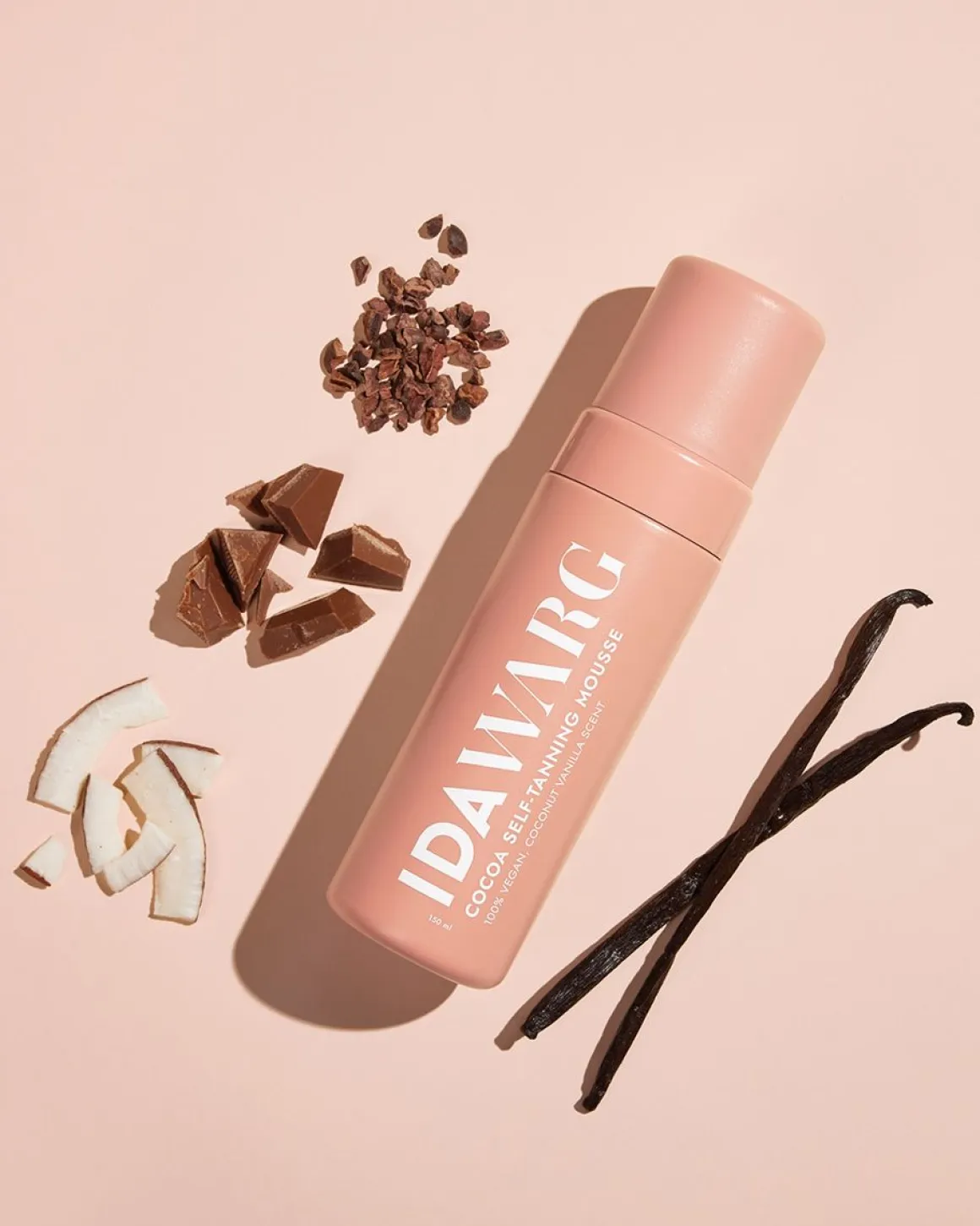 IDA WARG BEAUTY COCOA ITSERUSKETTAVA VAAHTO 150 ML