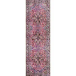 IHANKOTONA MATTO AIDA 80X150CM PUNAINEN