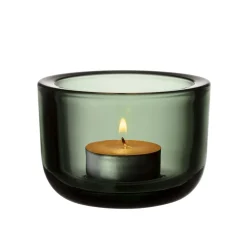 IITTALA VALKEA KYNTTILÄLYHTY 60MM HAVUNVIHREÄ