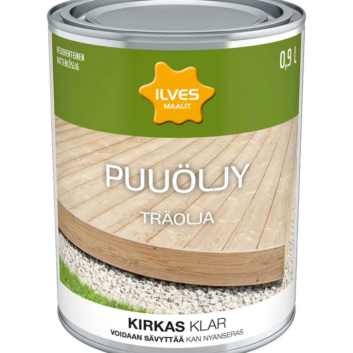 ILVES PUUÖLJY VESIOH. KIRKAS 900 ML