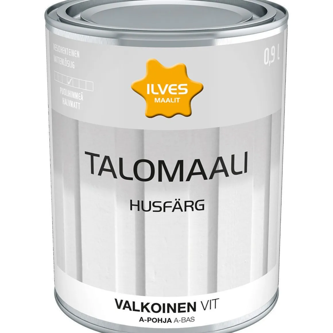 ILVES TALOMAALI A-POHJA VALKOINEN 900 ML