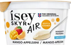 ISEY SKYR AIR MANGO-APPELSIINI LAKTON 125 G