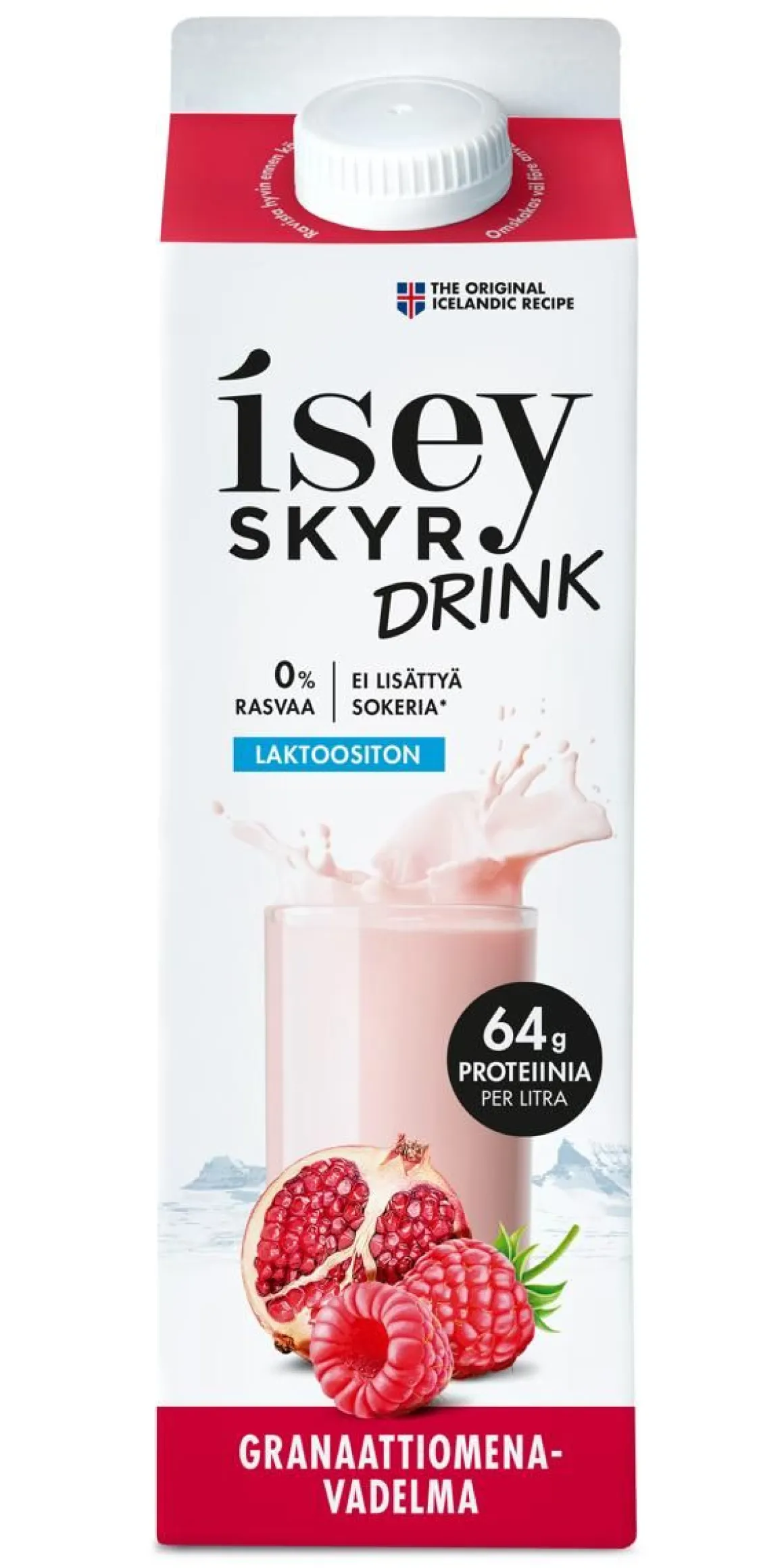 ISEY SKYR JUOMA GRANAATTIOMENA-VADELMA LAKTON 1L