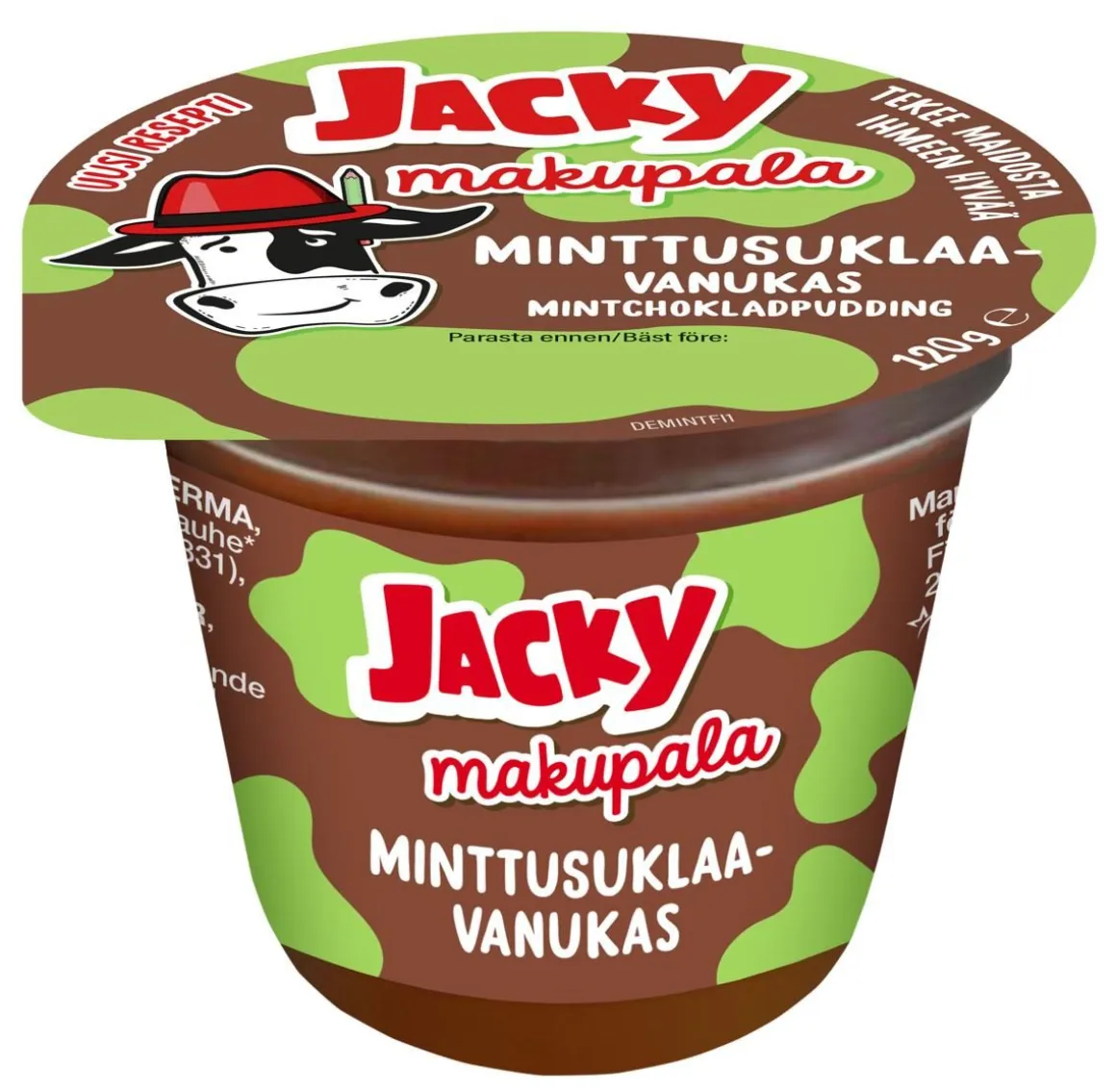 JACKY MAKUPALA MINTTUSUKLAAVANUKAS 120 G