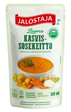 JALOSTAJA LUOMU KASVISSOSEKEITTO 550 ML