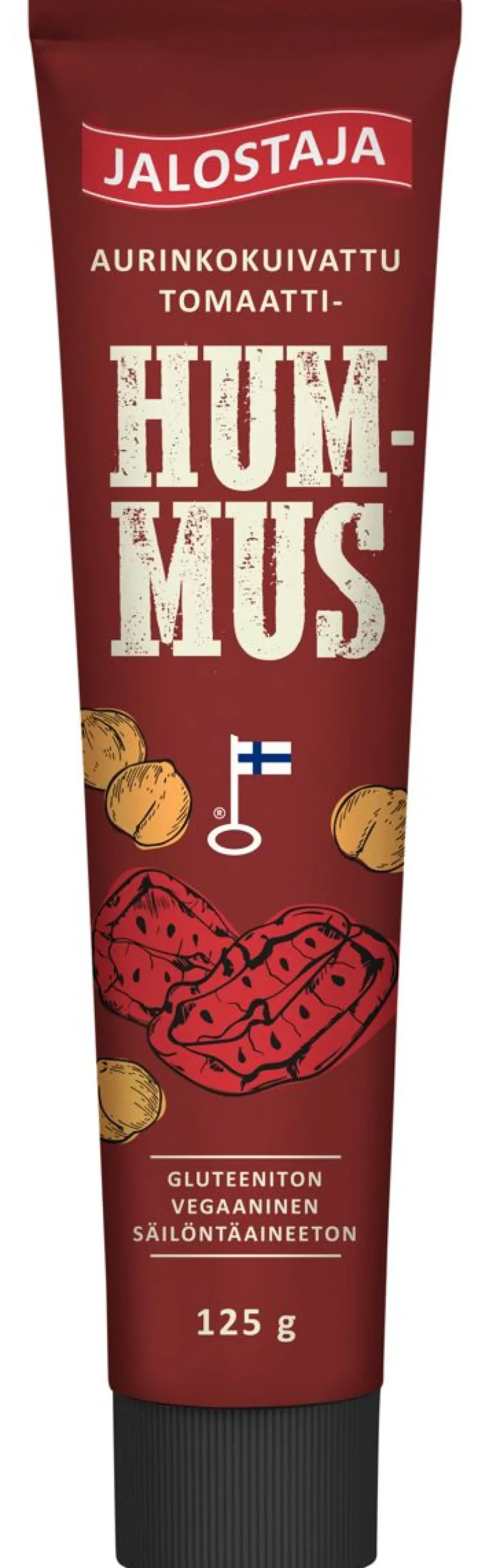 JALOSTAJA AURINKOKUIVATTU TOMAATTIHUMMUS 125 G