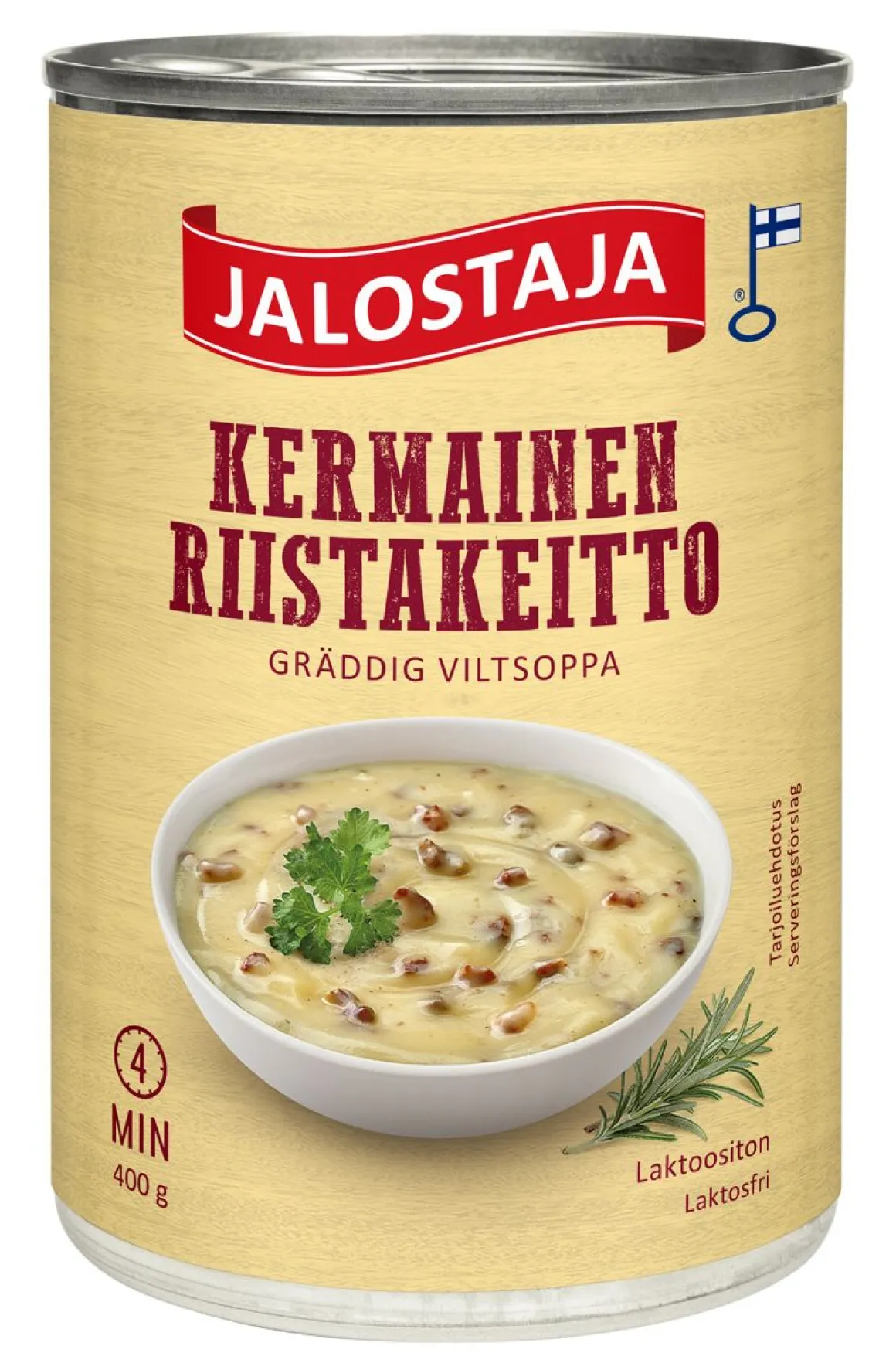 JALOSTAJA KERMAINEN RIISTAKEITTO 400 G