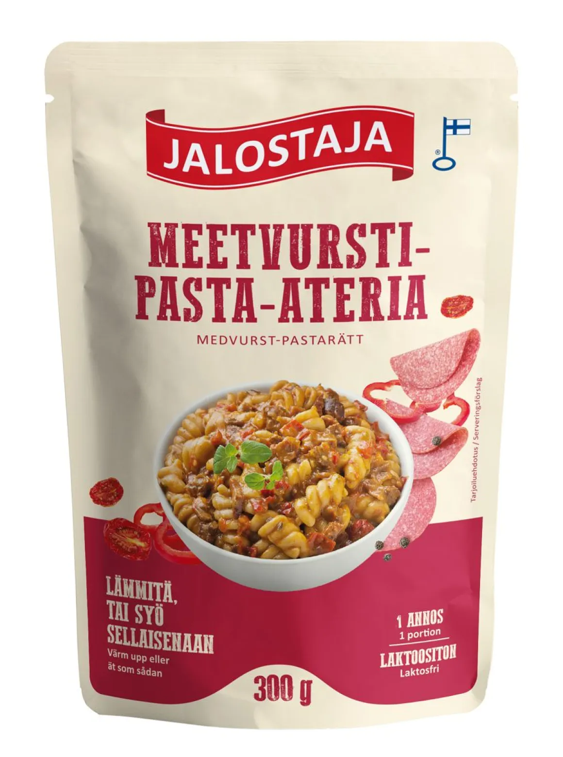 JALOSTAJA MEETVURSTIPASTA-ATERIA 300 G