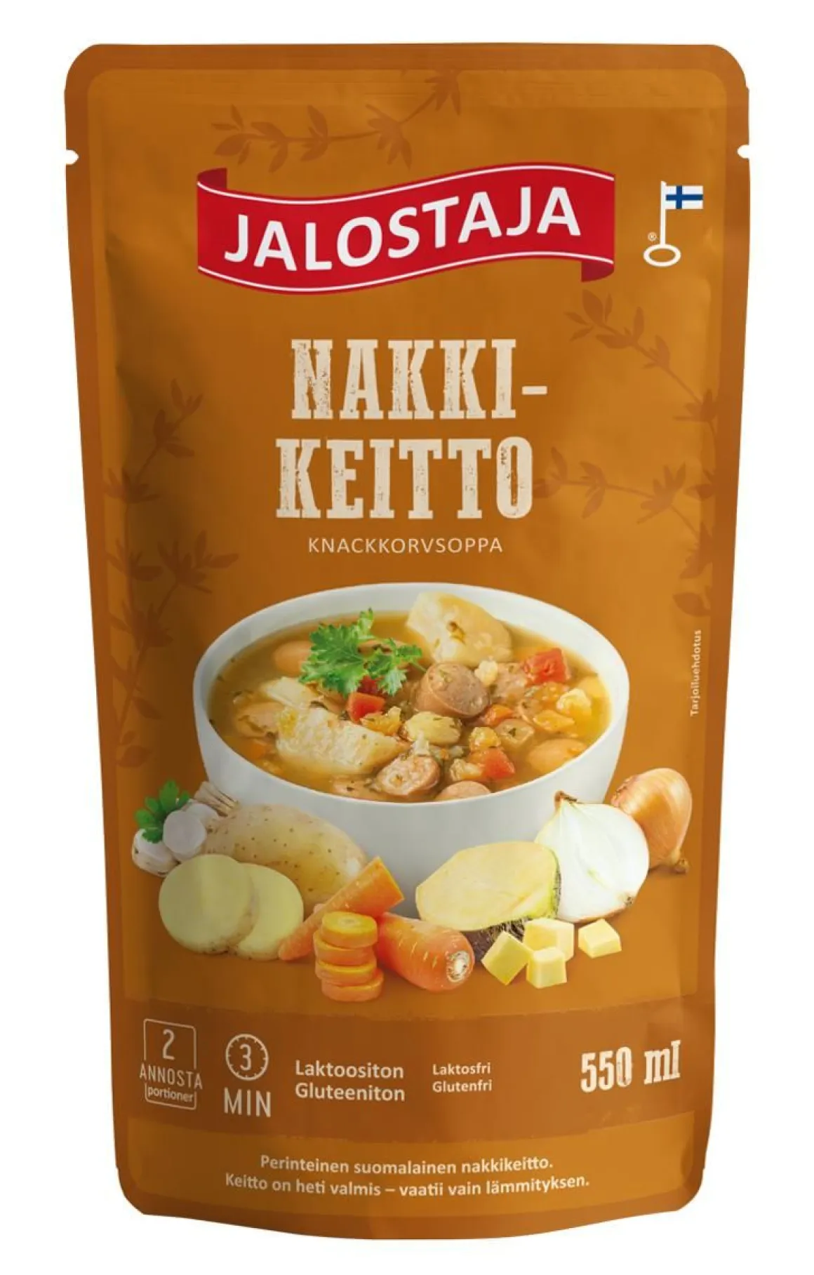 JALOSTAJA NAKKIKEITTO 550 ML