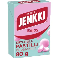 JENKKI ENJOY BUBBLEMINT PASTILLI 80 G