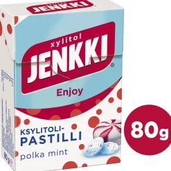 JENKKI ENJOY POLKAMINT PASTILLI 80 G