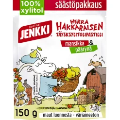 JENKKI HERRA HAKKARAINEN TÄYSKSYLITOLIPASTILLI 150 G