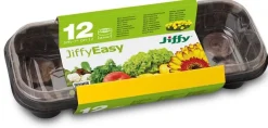 JIFFY KASVIHUONE JA PELLETIT 12 KPL N. 27 X 11 X 6 CM