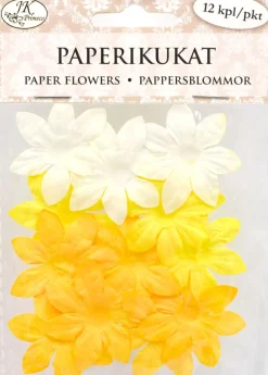 J.K. PRIMECO PAPERIKUKAT ISO KELTAINEN 12KPL