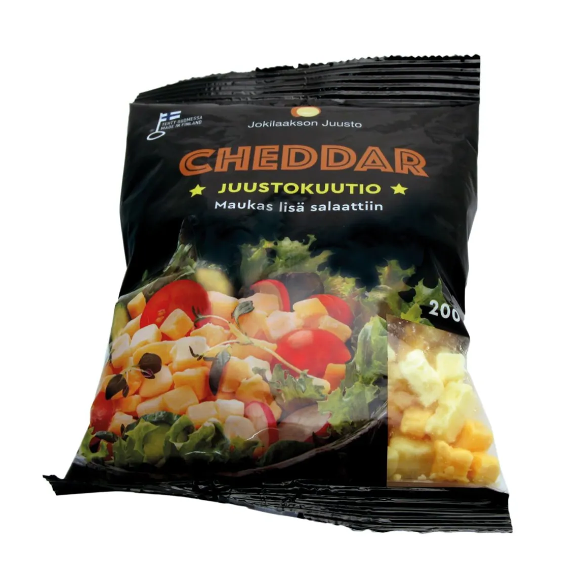 JOKILAAKSON CHEDDAR JUUSTOKUUTIO 200 G