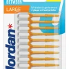 JORDAN CLEAN BETWEEN LARGE SIZE HAMMASTIKKU 40KPL 40 KPL