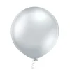 JÄTTI-ILMAPALLO 60 CM METALLIKROMIHOPEA