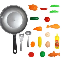 JUNIOR HOME PAISTINPANNU LEIKKISETTI 16 OSAA