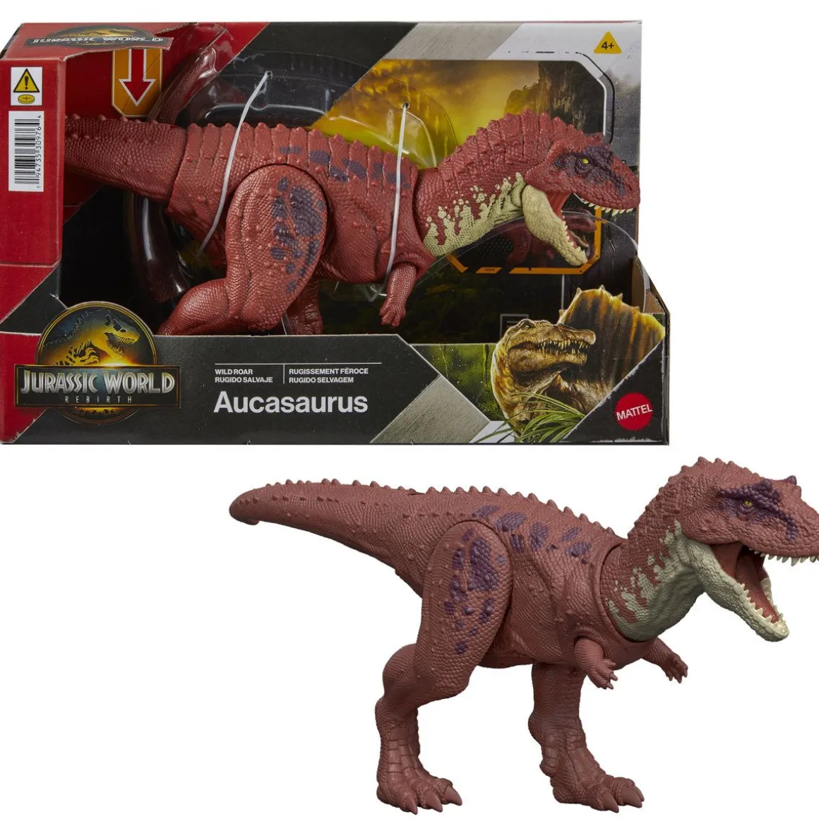 JURASSIC WORLD REBIRTH WILD ROAR -DINOSAURUS