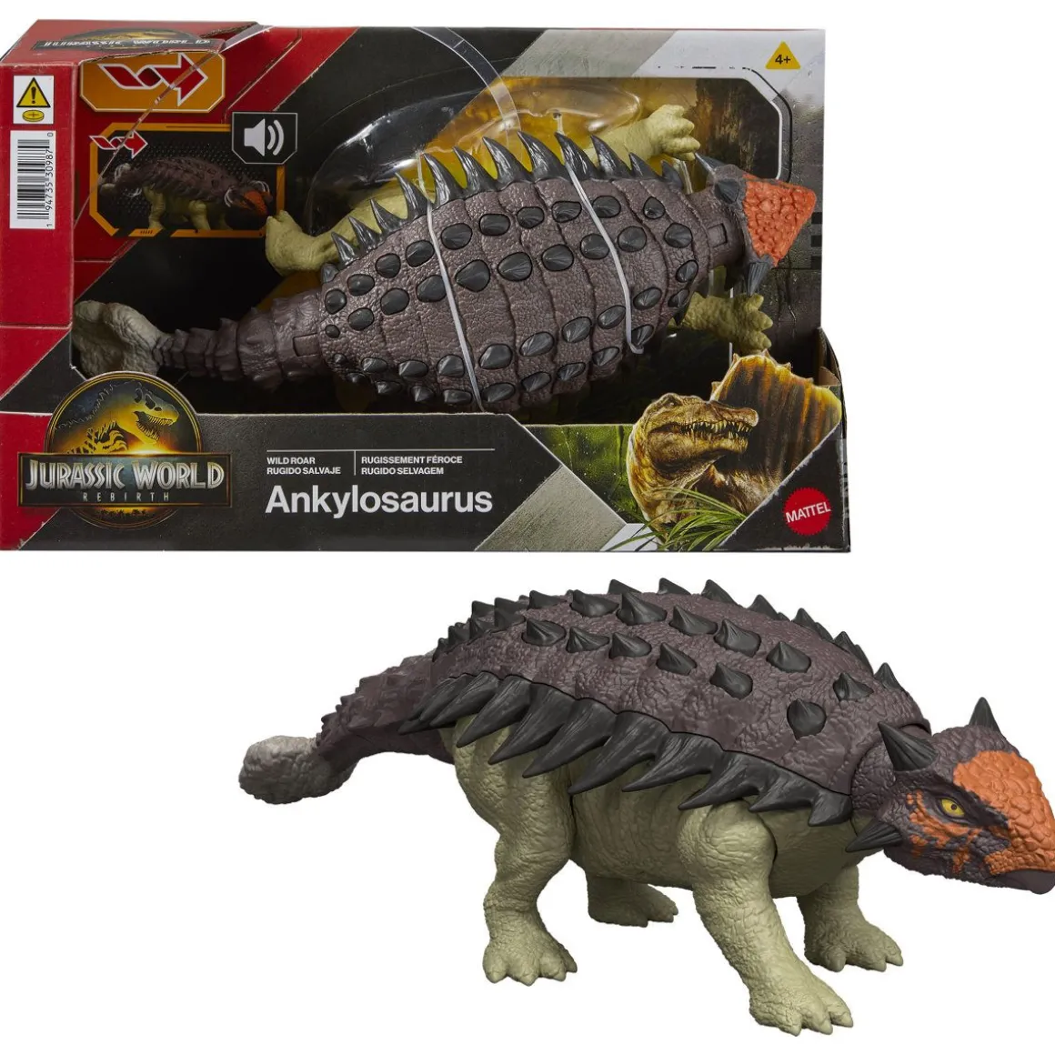 JURASSIC WORLD REBIRTH WILD ROAR -DINOSAURUS