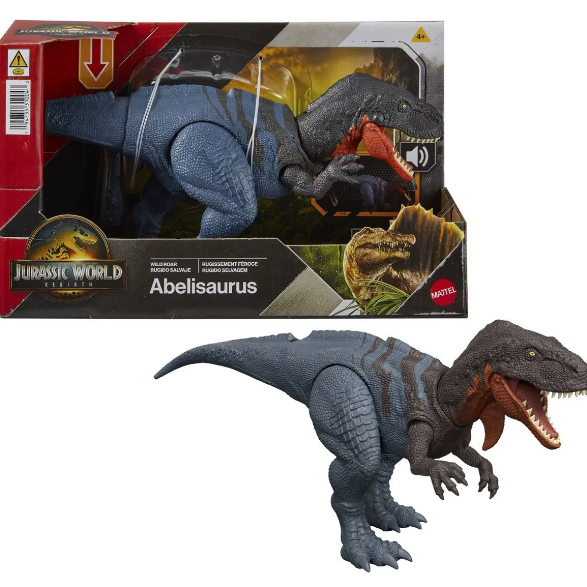 JURASSIC WORLD REBIRTH WILD ROAR -DINOSAURUS