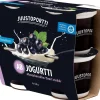 JUUSTOPORTTI AB-JOGURTTI MUSTAHERKUKKA LAKTON 4*120G 480 G