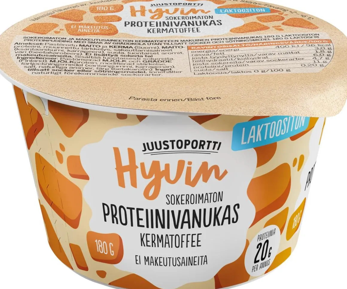 JUUSTOPORTTI HYVIN PROTEIINIVANUKAS KERMATOFFEE LAKTON