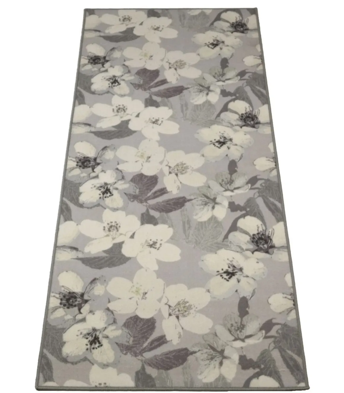 JYSMÄ MATTO KIRSIKANKUKKA 80X150CM HARMAA