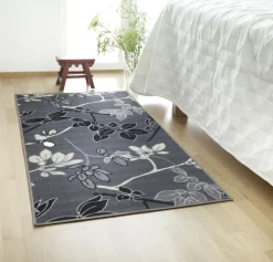 JYSMÄ MATTO PUISTOSSA 80X150CM HARMAA