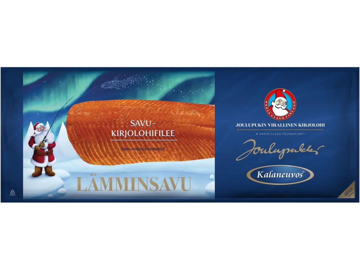 KALANEUVOS LÄMMINSAVU KIRJOLOHIFILEE N. 700G