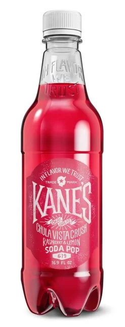 KANE'S SODA POP CHULA VISTA CRUSH RASPBERRY LEMON KMP 500 ML