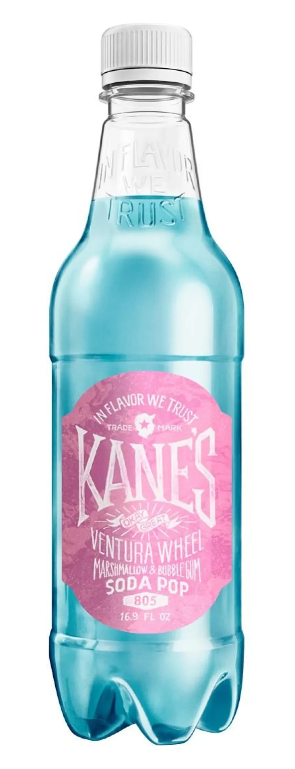 KANE'S SODA POP VENTURA WHEEL MARSHMALLOW-BUBBLE GUM KMP 500 ML