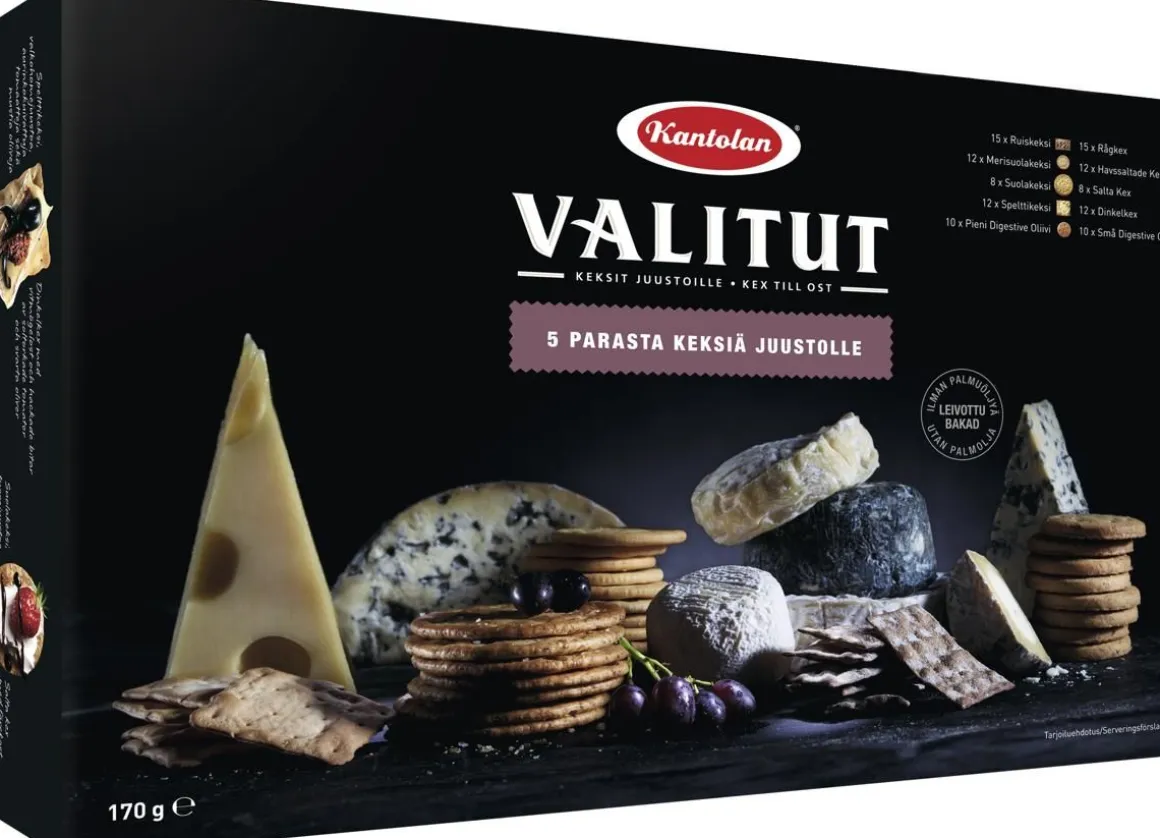 KANTOLAN VALITUT 5 PARASTA 170 G