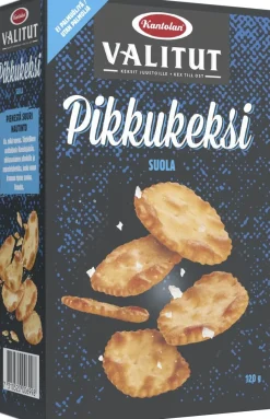 KANTOLAN VALITUT PIKKUKEKSI SUOLA 120 G
